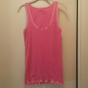 COPY - Lace trim tank top